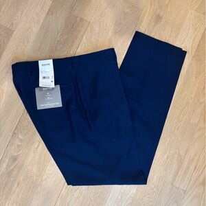 NWT - Kenneth Cole Reaction Flex Suit Separate Pant in 34W x 32L (Blue)